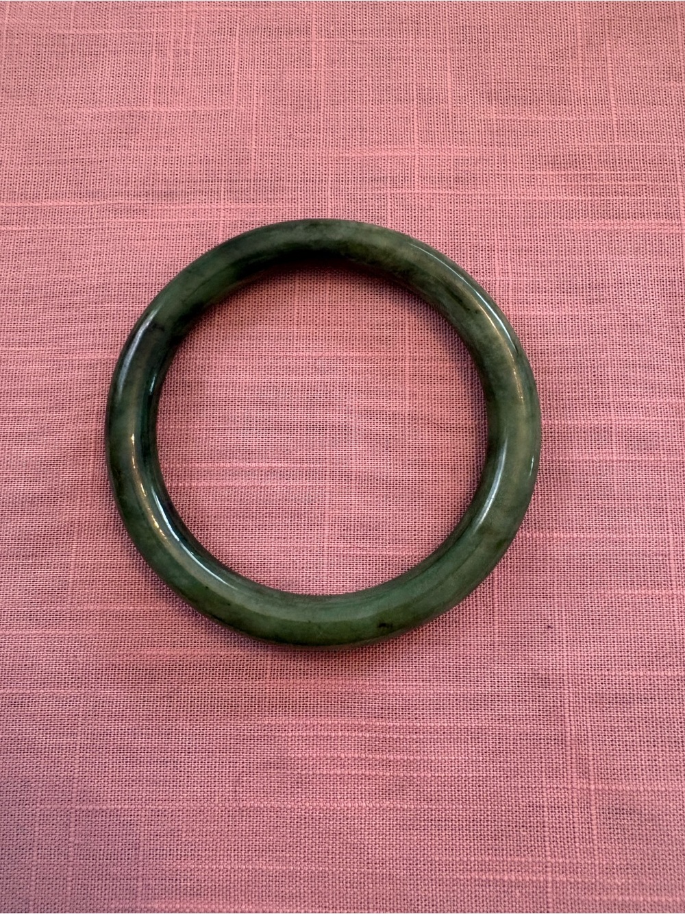 Green Stone Bangle  JADE?